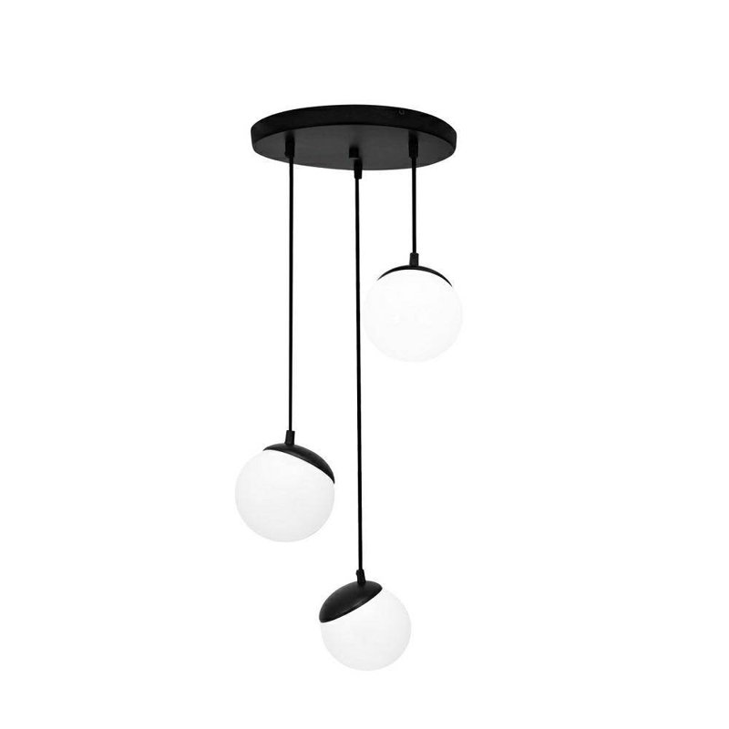 Parette 3 - Light Black Cluster Pendant