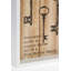 Solid + Manufactured Wood Wall Organizer with Key Hooks