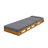 Lounge Chaise Set With Headrest And Water-Resistant Lounge Cushion (3-Fold & 4 Inch)-151075432