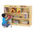 Jonti-Craft Adjustable Mobile Straight-Shelf with Lip-49715146