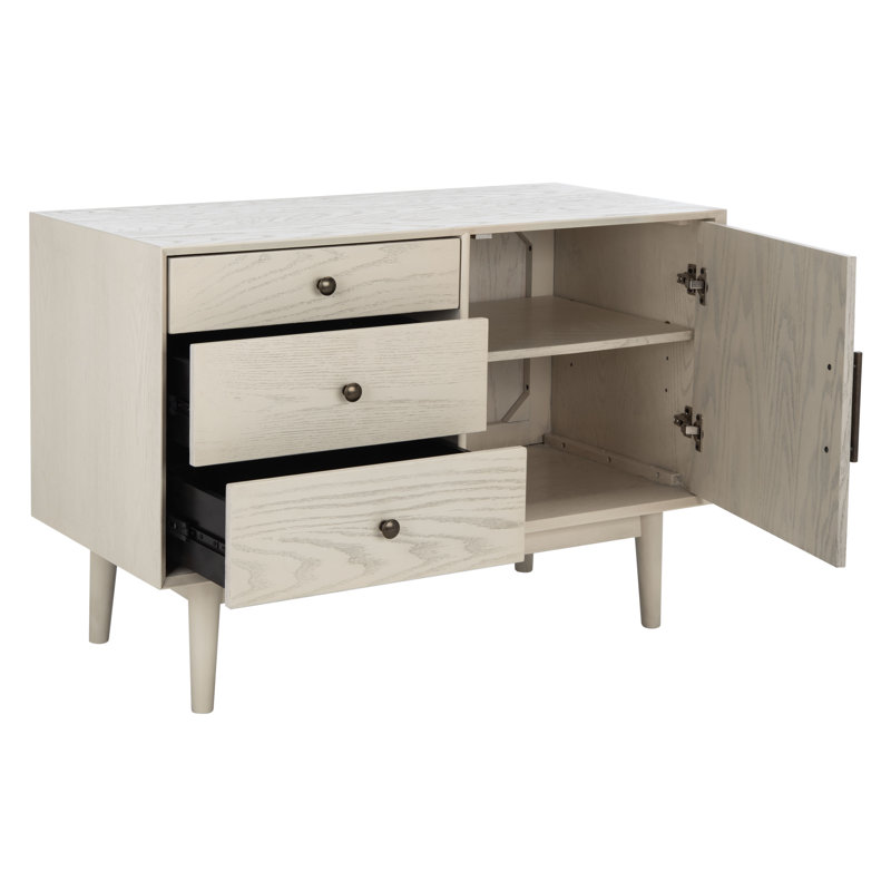 Elberfeld TV Stand for TVs up to 40", White Wash