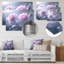Lavande, roses, fleurs, matin II - roses, impression murale-1653273158
