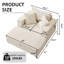 Chaise d'appoint avec repose-pieds, fauteuil, fauteuil de lecture pour le salon de la chambre à coucher-1381548107