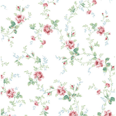 Asenith Floral Wallpaper Roll