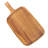 Acacia Wood Rectangle Serving Board with Handle