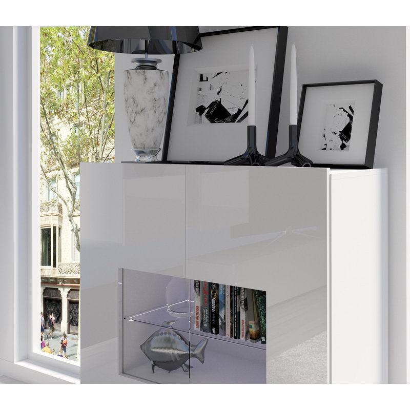 Gomer 100cm Sideboard, White