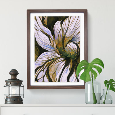 Floral Abstract No.2 - Single Picture Frame Print