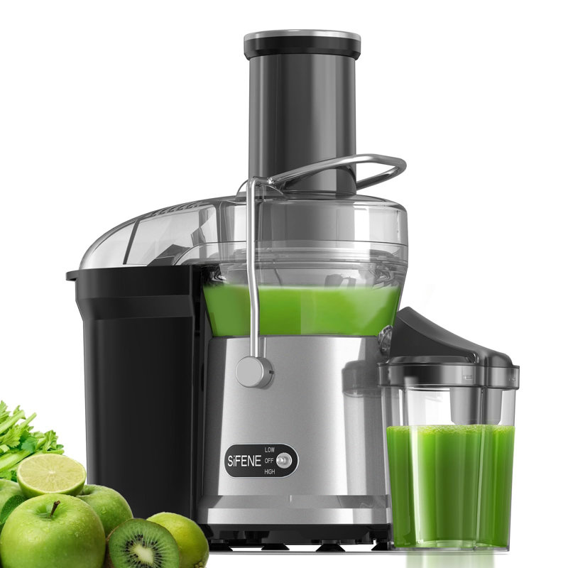 Centrifugal Juicer Machine, Rapid 1000W Juice Extractor, Large 3.2'' Feed Chute For Whole Fruit & Veg Juicing, Easy To Clean, Powerful Motor For Fast Juicing