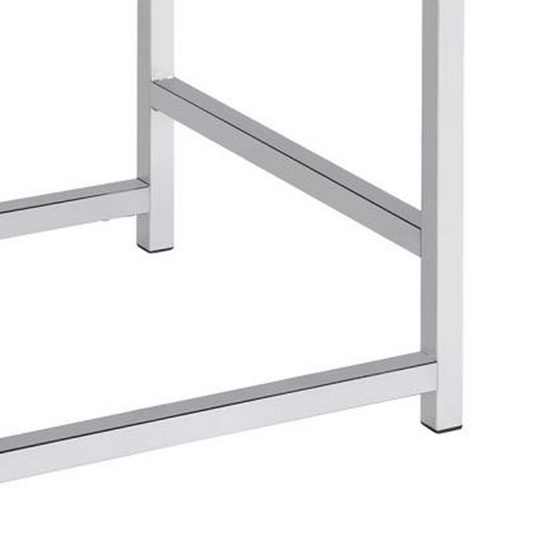 Tabouret de coiffeuse Casagranda, Argent