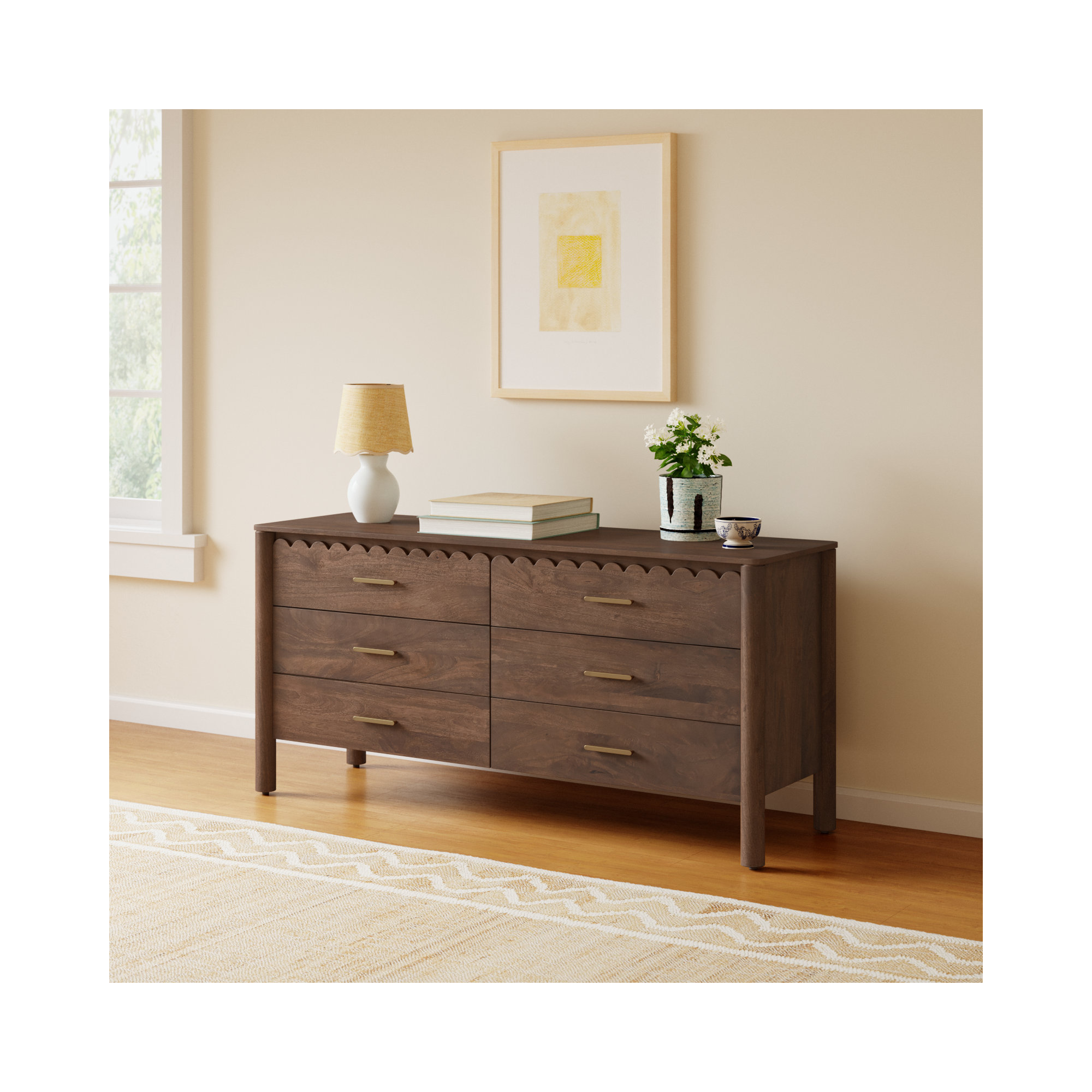 Lola 6 - Drawer Double Dresser