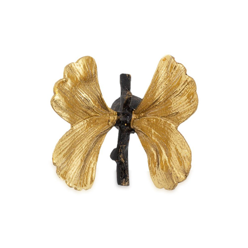 Butterfly Ginkgo 2 1/4" Length Knob