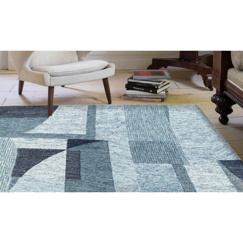 Tapis en laine Aloisia, Rectangle 3 pi x 5 pi