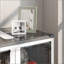 3 bacs de rangement empilables avec couvercles, roues, pliables, 18 gal