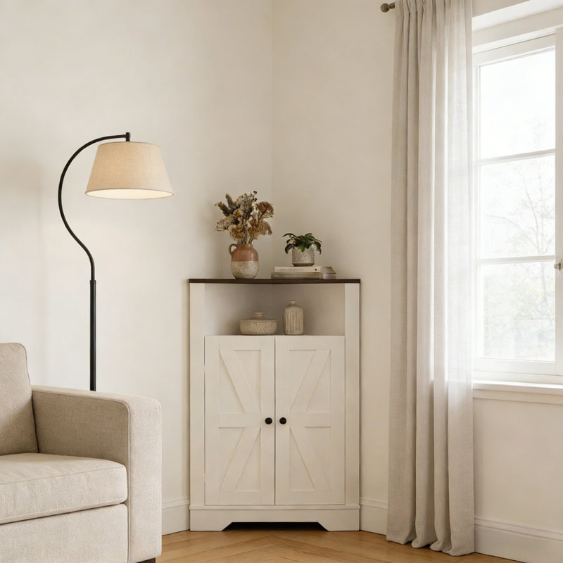 Armoire de coin Farmhouse