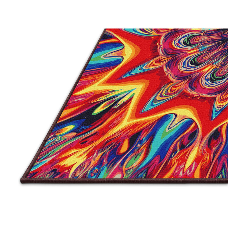 Luminous Bloom Rug, Rectangle 3' x 5'