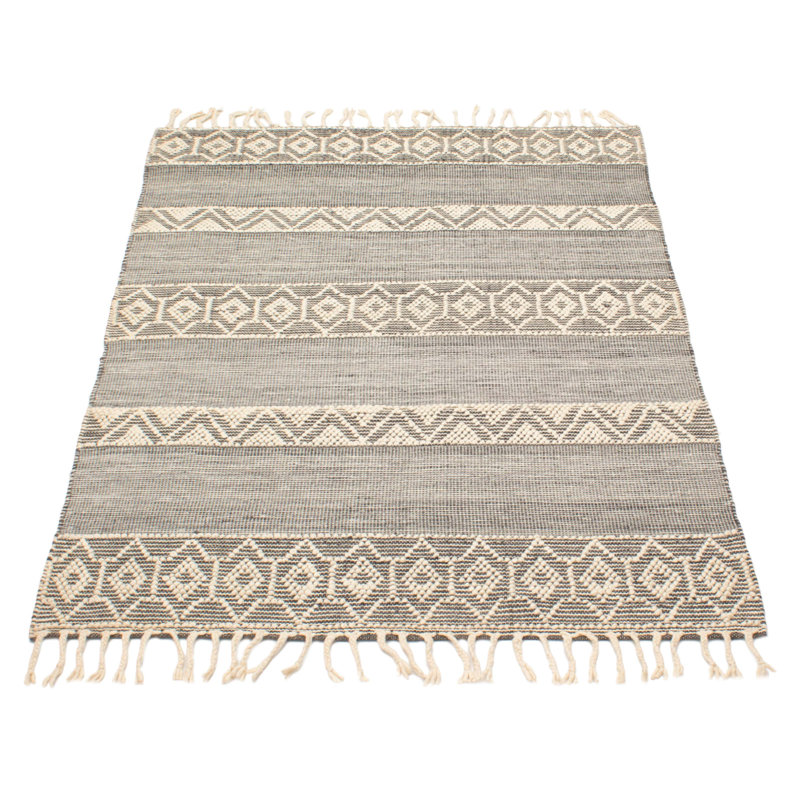 Tapis gris Sienna 5 pi 4 po x 7 pi 10 po