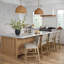Tabouret de bar en similicuir tissé avec pieds en bois massif-1746367329-1778396488-1778396489