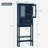 Germell Manufactured Wood Freestanding Glass Door Over the Toilet Storage-1011737554