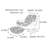 Traskwood Living Room Home Simple Curved Rocking Chair