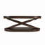 Ensemble de tables basses rétro 3 pièces, ensemble de table de salon en bois comprenant table basse ovale de 44 po, ensemble de 2 tables de bout rondes-1148715661
