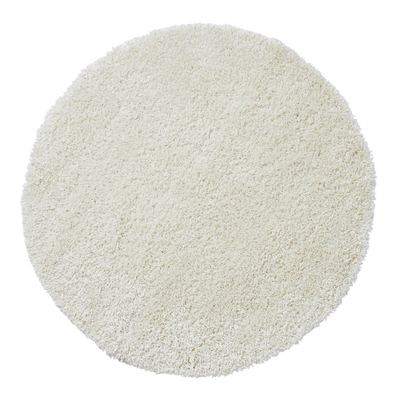 Vista area rug Machine Woven Cream, Round 133cm