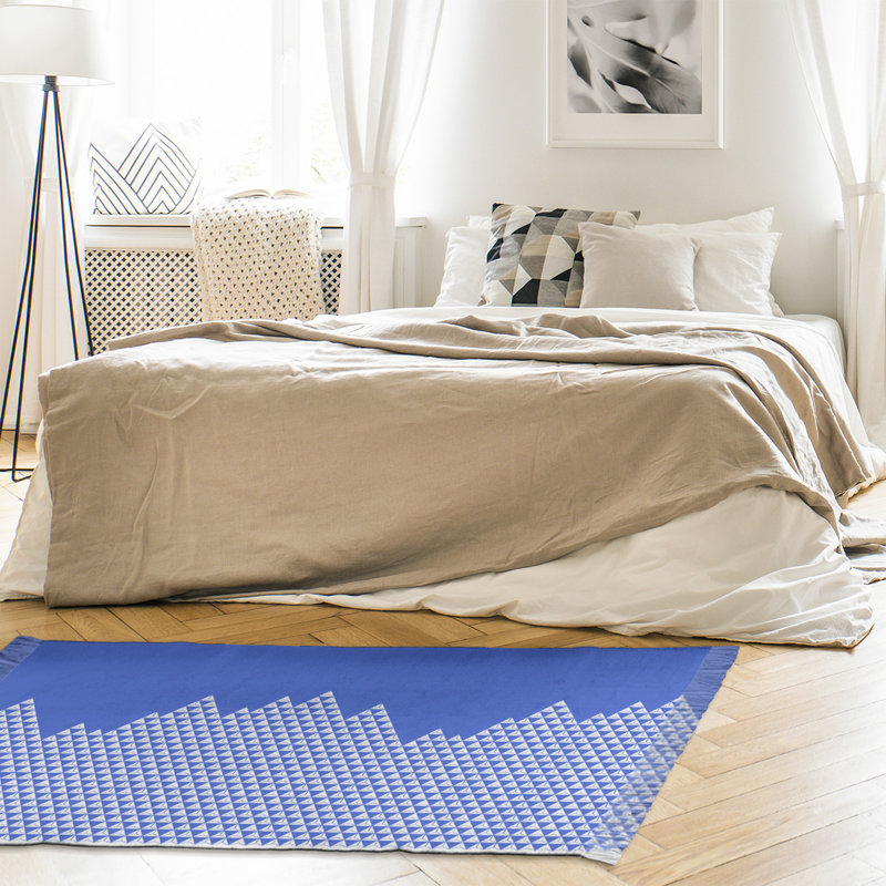 Tapis de mountain blue area Mcguigan, Non