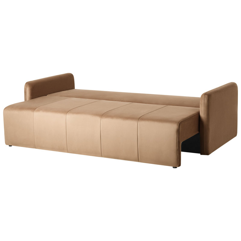 3 Seater Sofa Bed, Brown