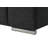 Gianna Black Linen Fabric Arm Chair-916764634