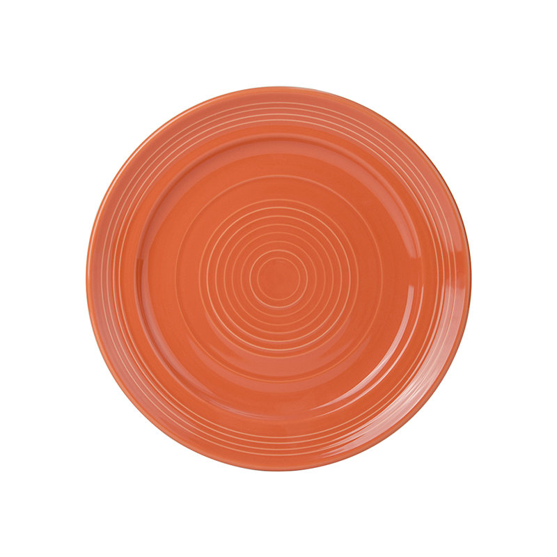 Ensemble d'assiettes 12,5 po Concentrix, Orange