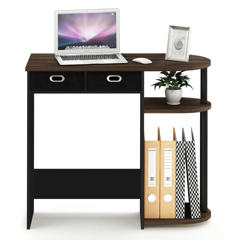 Bureau Lapham, Noyer colombien/noir/brun foncé