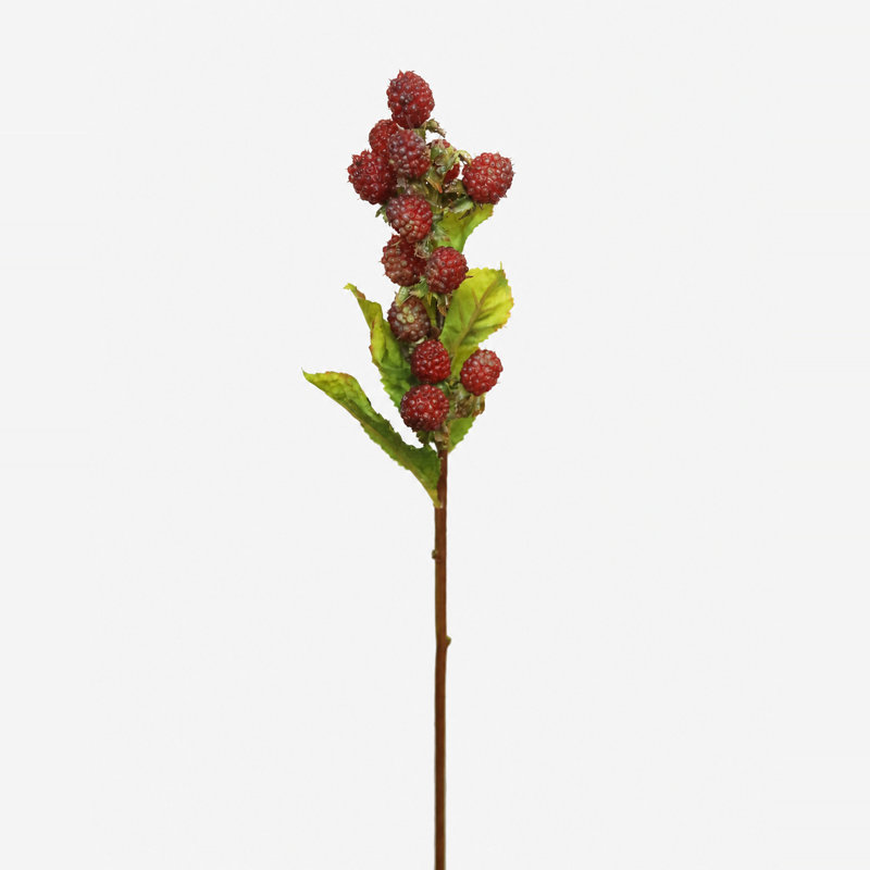 Blackberry Fruit Faux Floral, Red
