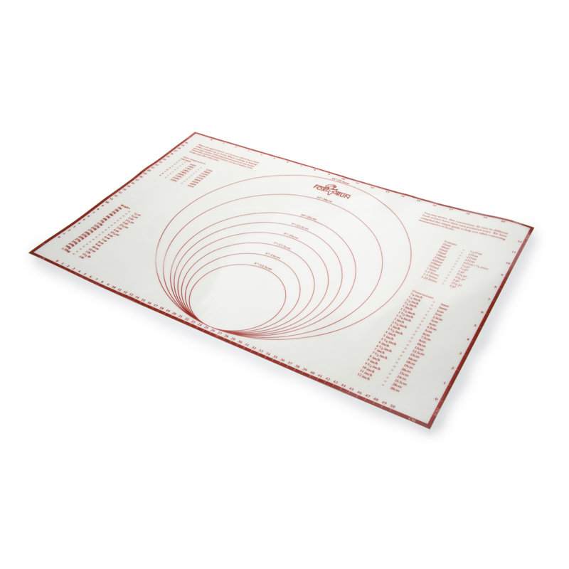 Fox Run Brands Non-Stick Baking Mat with Measurements