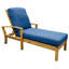 St. Lucia Outdoor Teak Chaise Lounge-1308907981