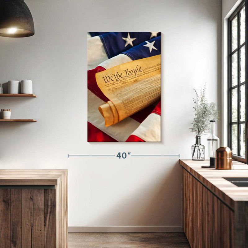 Keiri American Flag Preamble, 39" H x 26" W