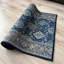 Tapis de couloir d'intérieur antibactérien bleu Mahal-1367342855