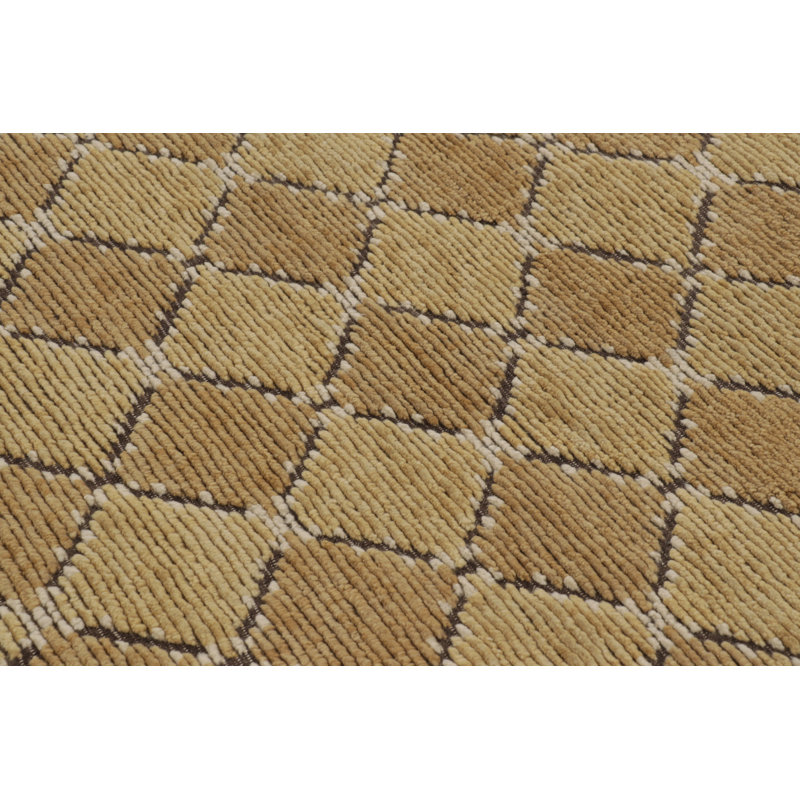 Art Deco One-of-a-Kind 9'0X12'0 Hand Knotted Area Rug