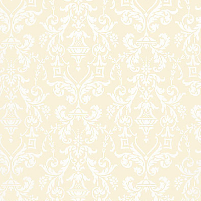 Lido Damask Wallpaper, Beige