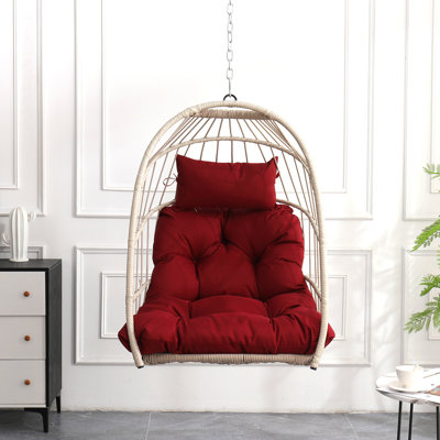 Chaise suspendue en PE pour l'extérieur