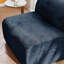 Canapé-fauteuil simple à compression en mousse avec repose-pieds et coussin-684100184