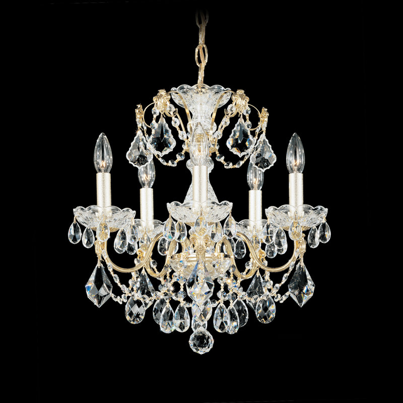Century 5 - Light Chandelier, Etruscan Gold