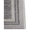 Machine Woven Grey Indoor / Outdoor Rug-91070501