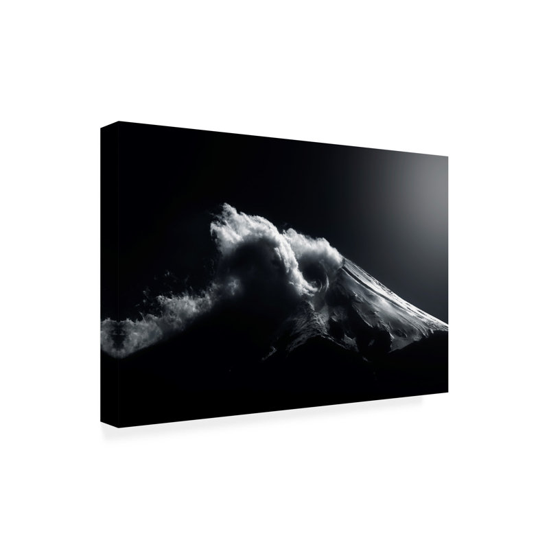 Art sur toile du mont Fuji, H 16 po x l 24 po