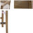 Rattan Back Bar Stool