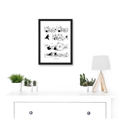 The Puncture - Single Picture Frame Print