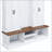 62.2" Entryway Hall Tree with Bench, Top Cubbies & Bottom Storage-129045980