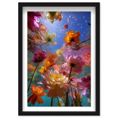 Liquid Bloom II Print by Oliver Gal