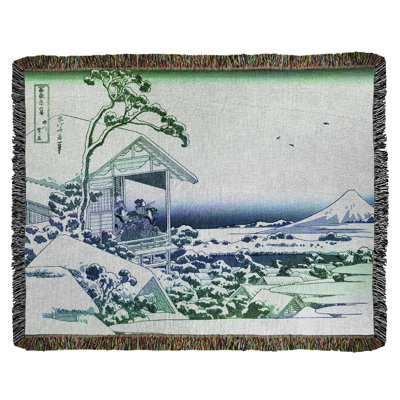 Jeté en coton Katsushika Hokusai à Koishikawa