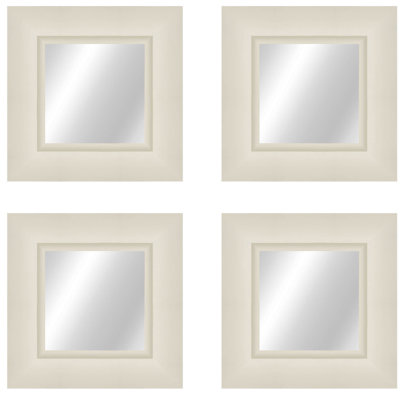 Flat Beveled Wall Mirror