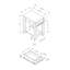 Accent Table, Side, End, Storage, Lamp, Living Room, Bedroom, Laminate, Transitional-133851304