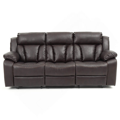Daria G686-RS Reclining Sofa , DARK BROWN